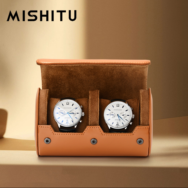 Jewelry Making Organizer Box - MISHITU 1/2/3-Slot Horloge Opslag Roll Reistas