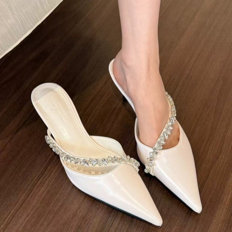 Jewelry Making For Adults - Sexy zilveren stiletto platform slippers -