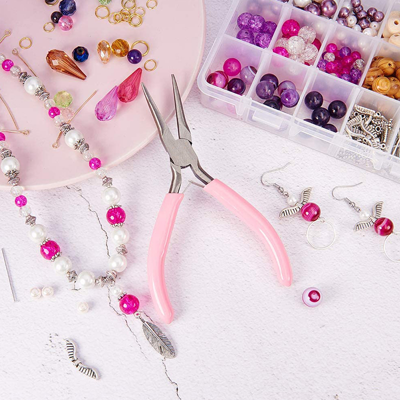 Jewelry Making Round Nose Pliers - Groothandel Mini Tangen Diagonaal Ronde Gebogen