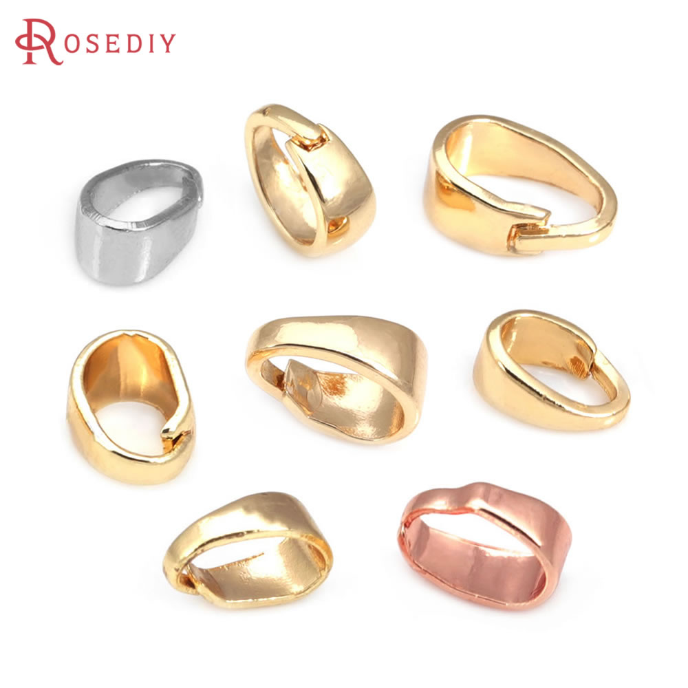 Jewelry Making Pendants - 7x3.5MM 6x4MM 7x5MM 9x4MM 18K Goud