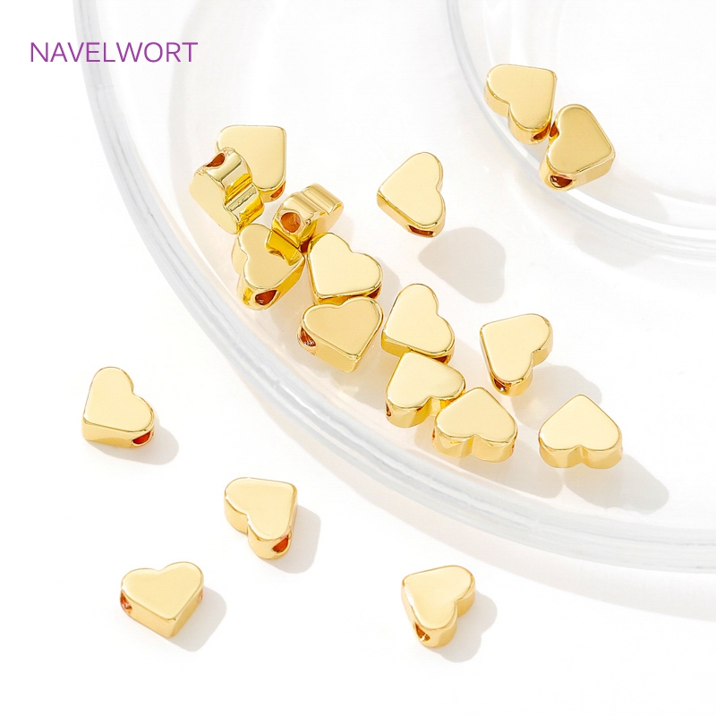 18K Echt verguld messing hartv - Jewelry Making Items recensie en prijs