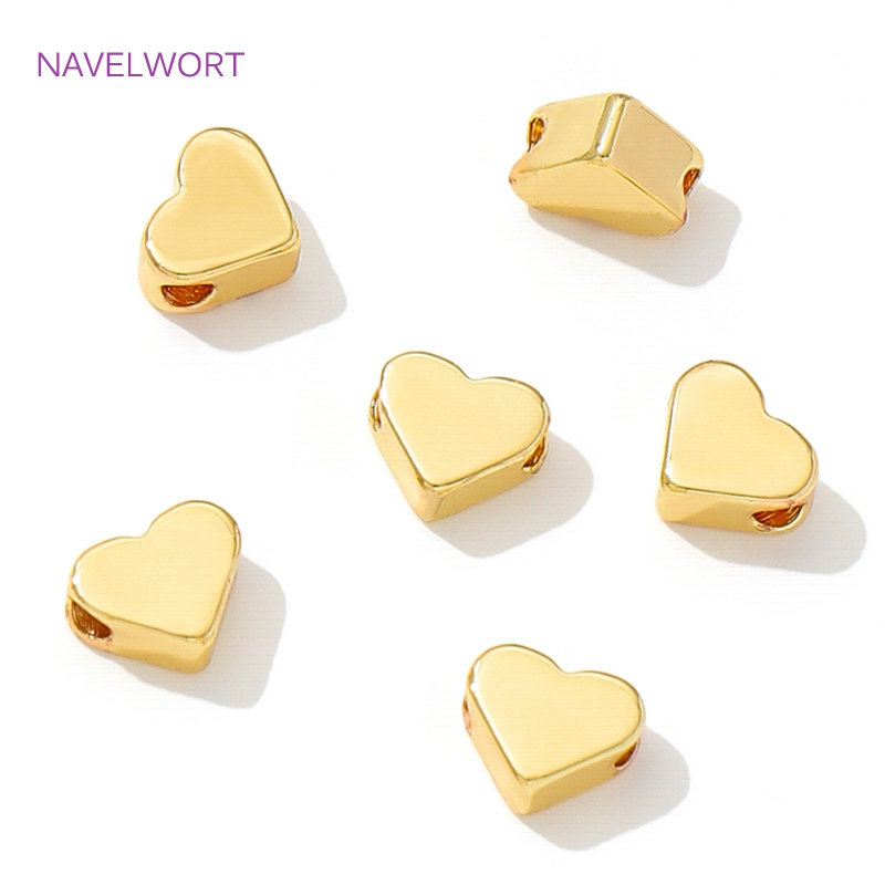 18K Echt verguld messing hartv - Jewelry Making Items recensie en prijs