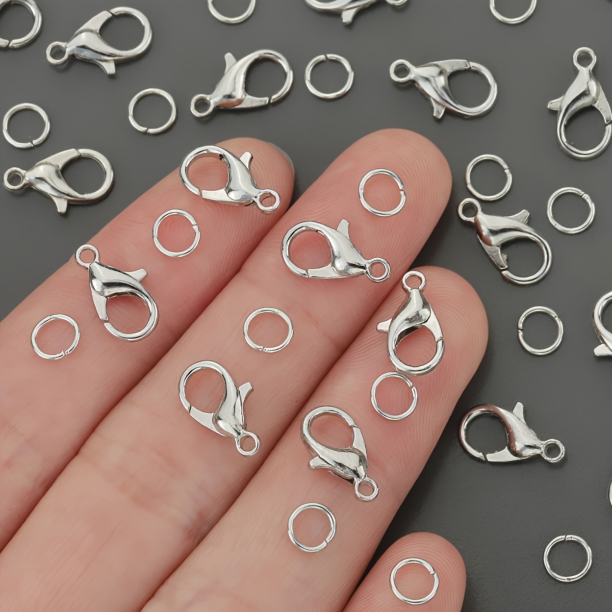1/2/300 Stuks Kreeftgespen Ope - Jewelry Making Hoops recensie en prijs