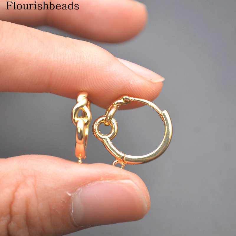 30st gedraaide ronde cirkel 18 - Jewelry Making Hoops recensie en prijs