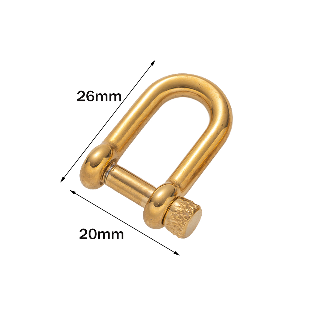 1 stks 304 Rvs D-Ring Anker Be - Jewelry Making Hoops recensie en prijs