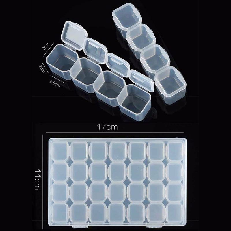 Transparante Nagels Art Organi - Jewelry Making Organizer Box recensie en prijs