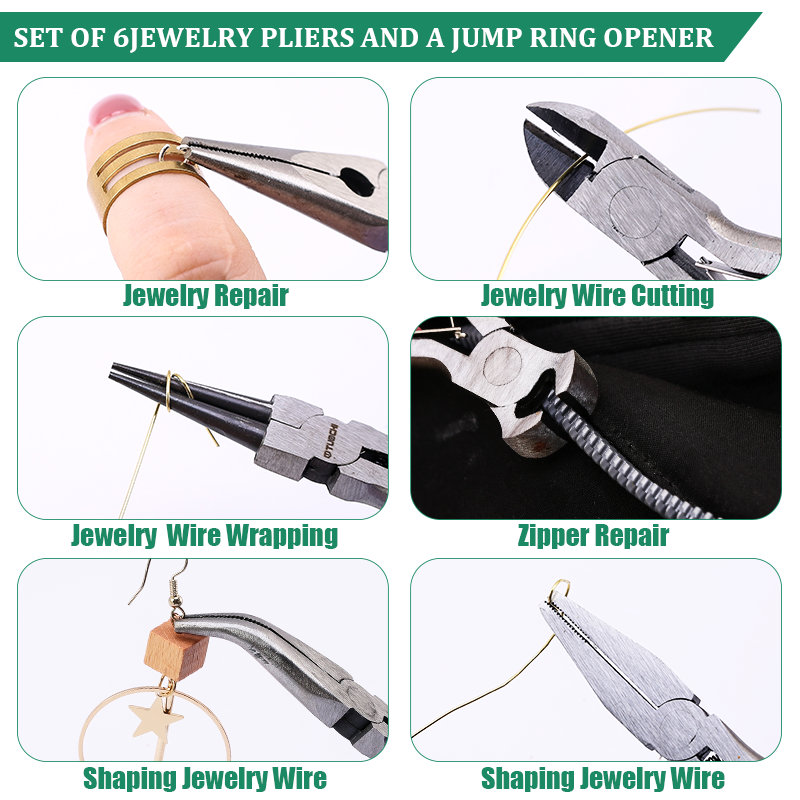 Sieradenmaakset met naaldneus- - Jewelry Making Round Nose Pliers recensie en prijs