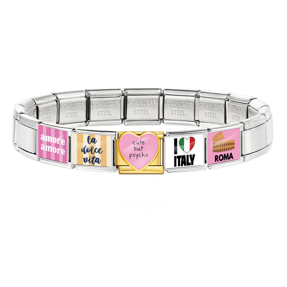 Roestvrij stalen armband I Lov - Jewelry Making Rome recensie en prijs