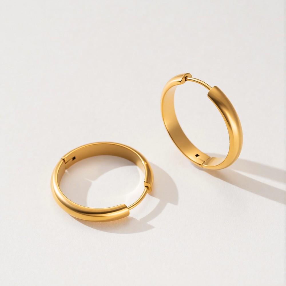 4 stuks roestvrijstalen ronde  - Jewelry Making Hoops recensie en prijs