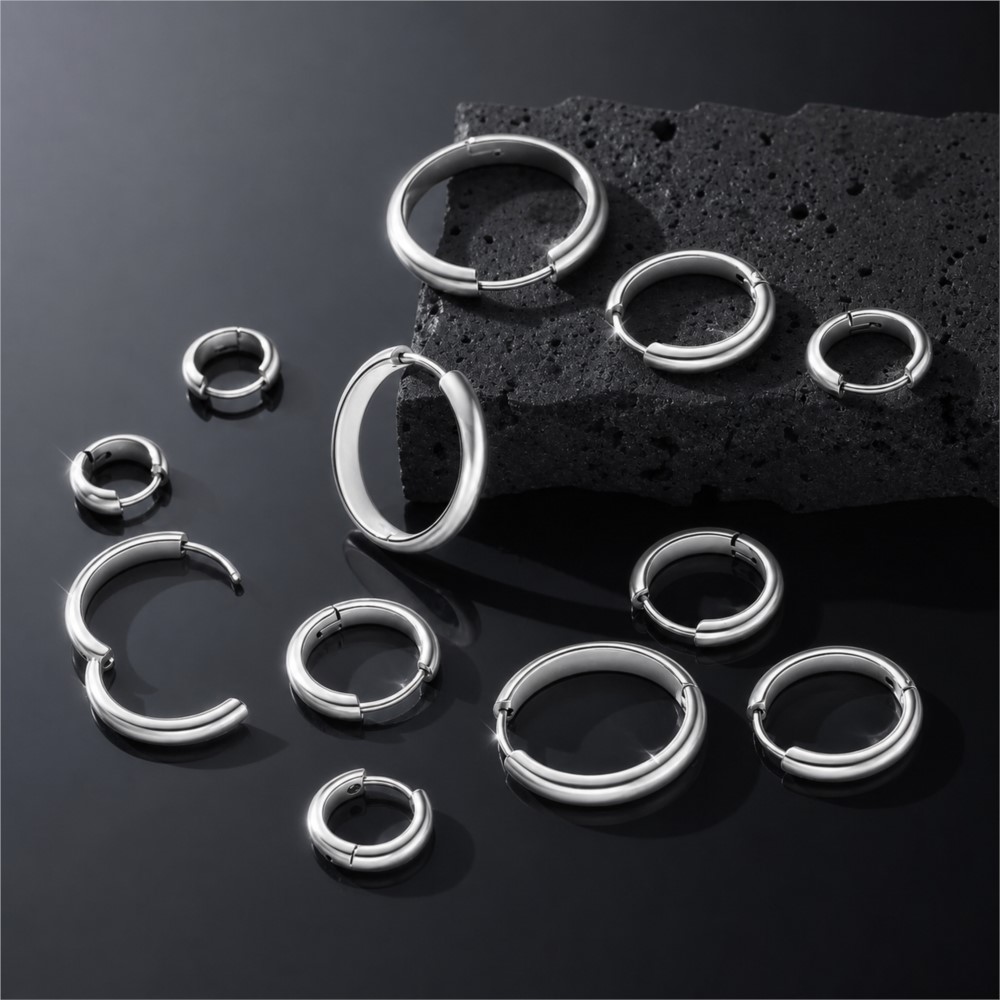 4 stuks roestvrijstalen ronde  - Jewelry Making Hoops recensie en prijs
