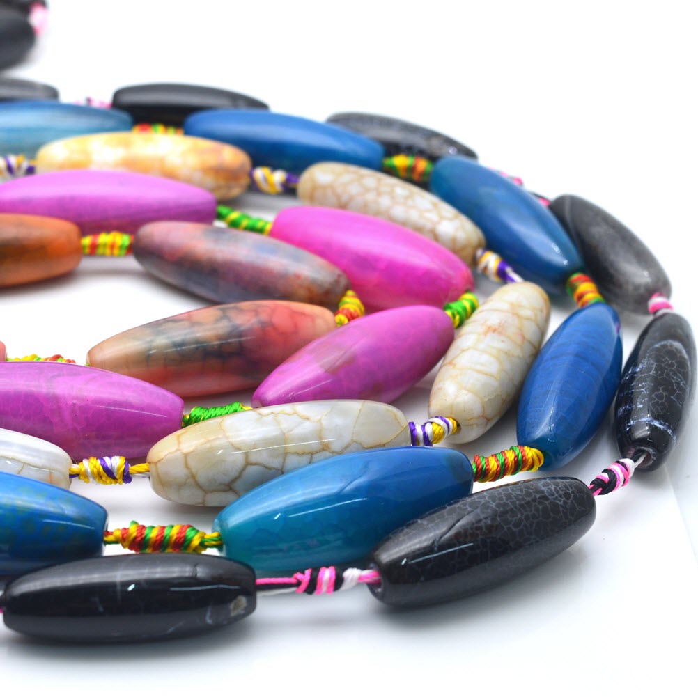 Natuursteen Kleurrijke Grote A - Jewelry Making Store recensie en prijs