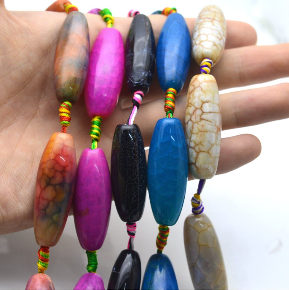 Natuursteen Kleurrijke Grote A - Jewelry Making Store recensie en prijs
