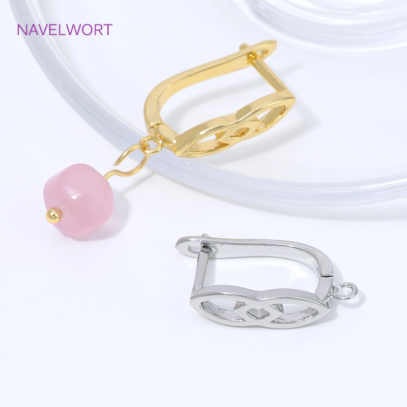 18K vergulde messing oorhaakje - Jewelry Making Items recensie en prijs