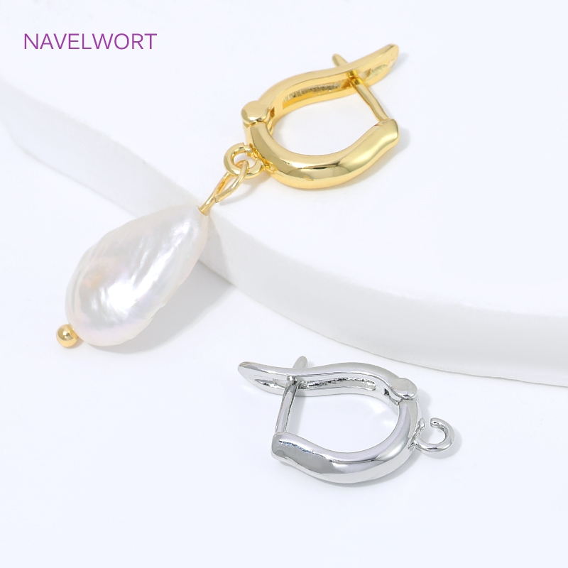 18K vergulde messing oorhaakje - Jewelry Making Items recensie en prijs