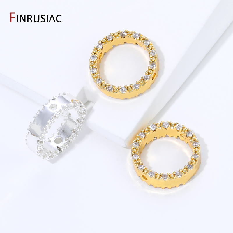 18K verguld messing zirkoon ro - Jewelry Making Items recensie en prijs