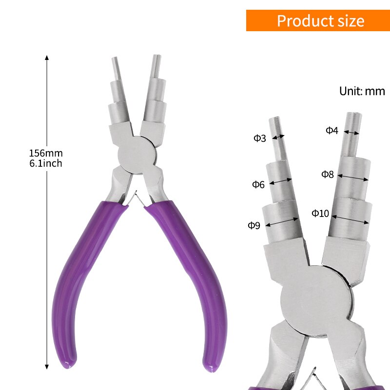 Sieradentang 6-in-1 borgtochtt - Jewelry Making Round Nose Pliers recensie en prijs