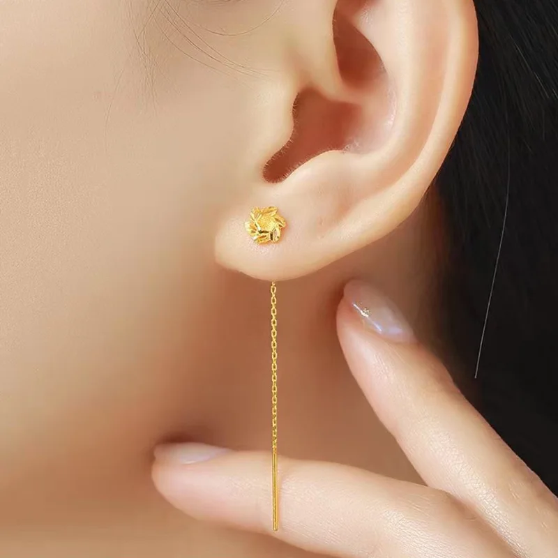 Goud Kleur Vergulde Klaver Oor - Jewelry Making Gold Wire recensie en prijs