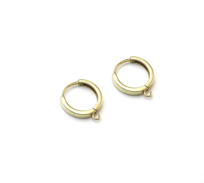 10st messing oorhoepels, lever - Jewelry Making Hoops recensie en prijs