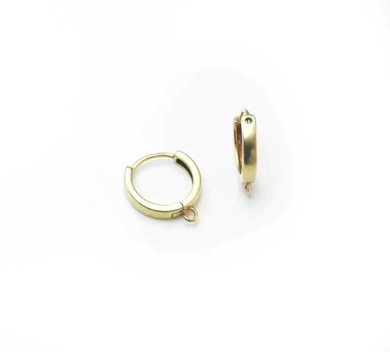 10st messing oorhoepels, lever - Jewelry Making Hoops recensie en prijs