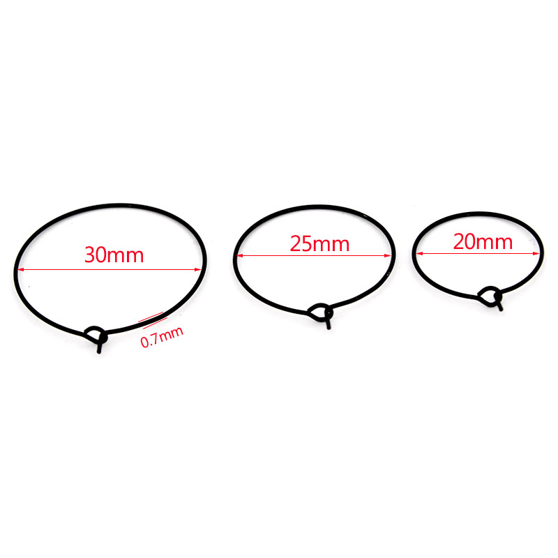20 stuks 20mm 25mm 30mm roestv - Jewelry Making Hoops recensie en prijs