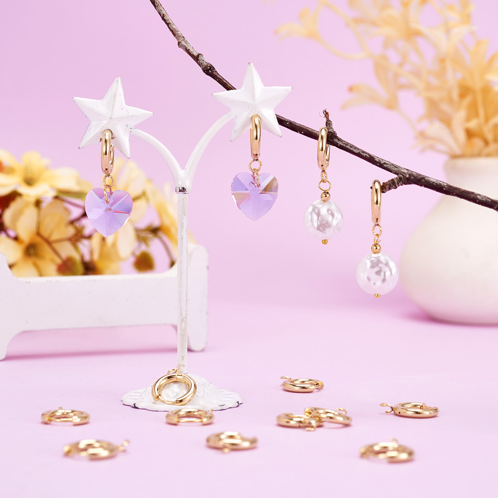 10 stuks 201 roestvrijstalen h - Jewelry Making Hoops recensie en prijs