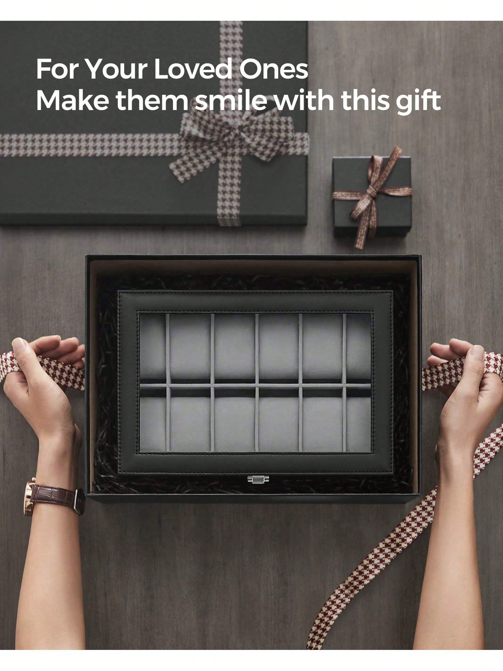 12-vakjes afsluitbare horloged - Jewelry Making Organizer Box recensie en prijs