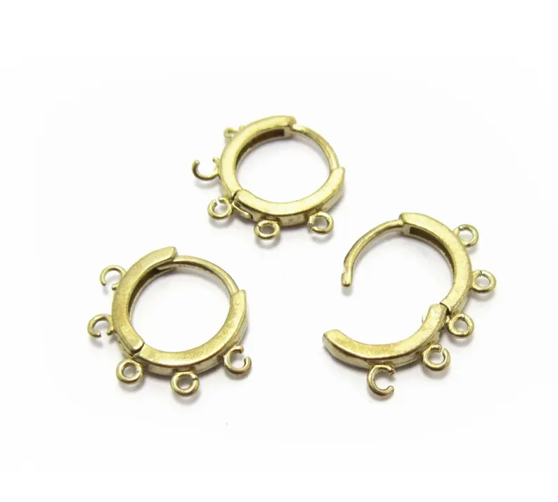 10st messing oorhoepels, lever - Jewelry Making Hoops recensie en prijs