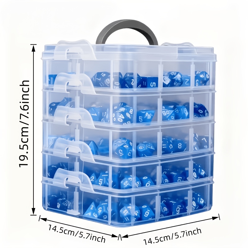 5-laags transparante opbergdoo - Jewelry Making Store recensie en prijs