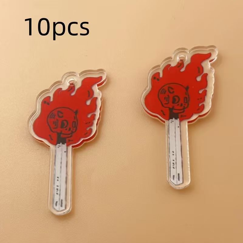 10 stuks acryl schedelhanger,  - Jewelry Making Pendants recensie en prijs