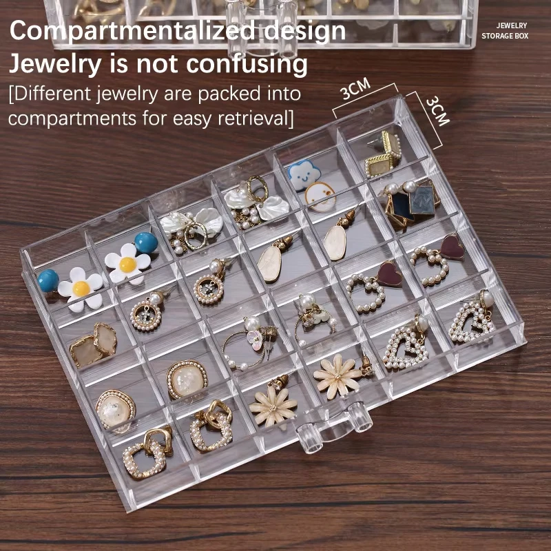 Transparante Sieraden Opbergdo - Jewelry Making Organizer Box recensie en prijs