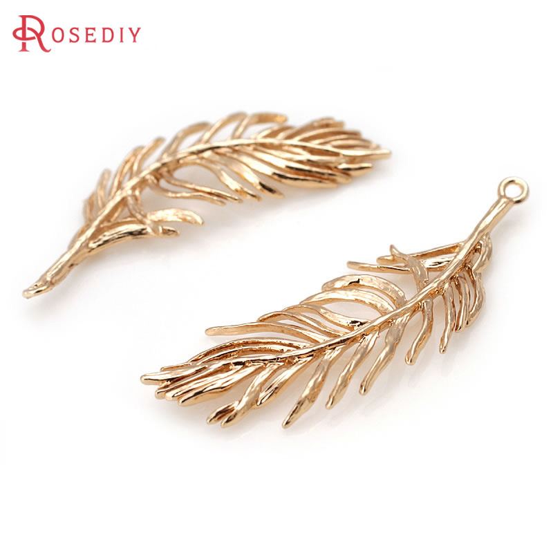 18K Goudkleurige Messing Veerv - Jewelry Making Store recensie en prijs