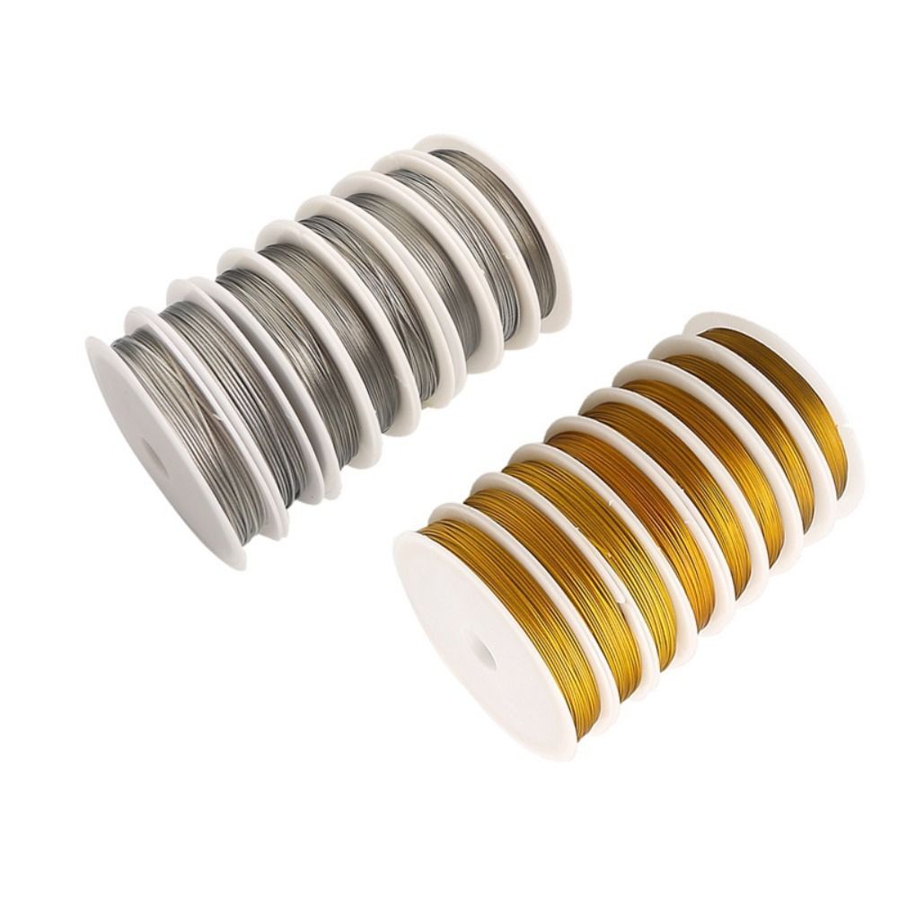 Nieuwe Staal Goud Zilver Siera - Jewelry Making Gold Wire recensie en prijs