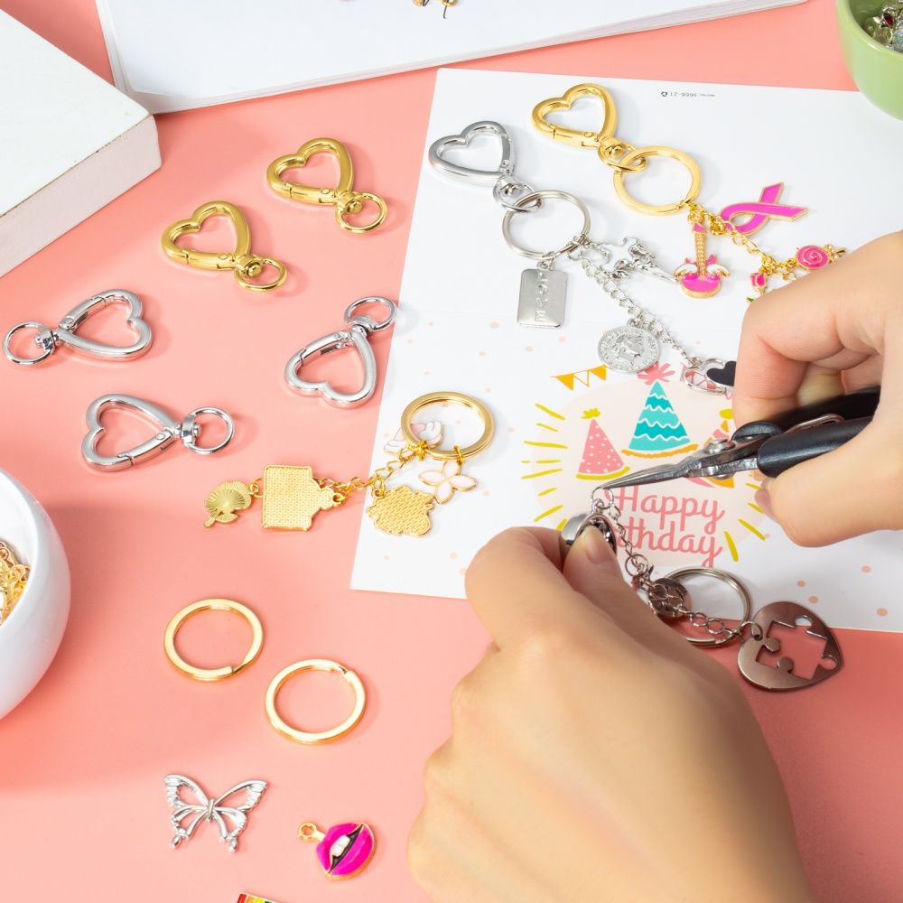 10 Stuks Metalen Hart Kreeft K - Jewelry Making Hoops recensie en prijs