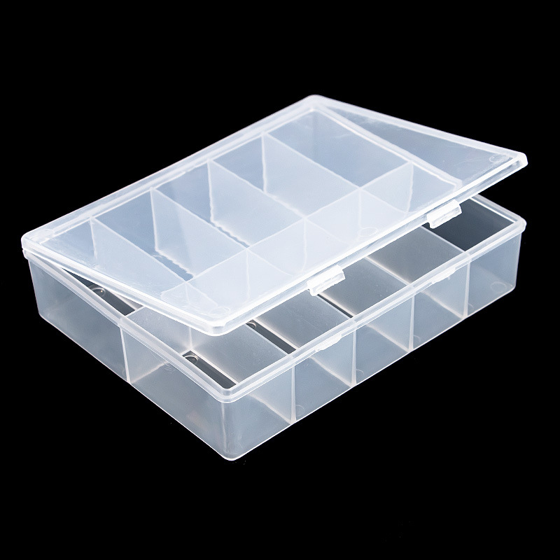 10 Grids Lege Clear Opbergdoos - Jewelry Making Organizer Box recensie en prijs
