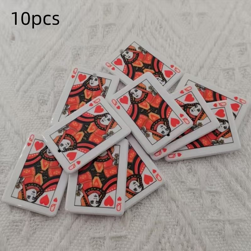 10 stuks acryl dubbelzijdige s - Jewelry Making Pendants recensie en prijs