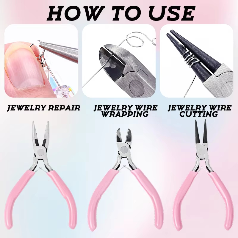 3-delige mini-sieradentangense - Jewelry Making Round Nose Pliers recensie en prijs